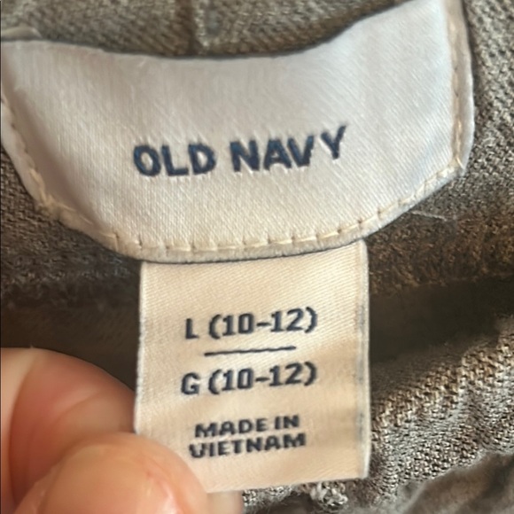 Old Navy Grey Casual Shorts Elastic Waist, Boys’ size 10-12 - Picture 4 of 5